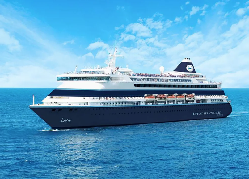 The three-year cruise is going ahead – with a bigger ship