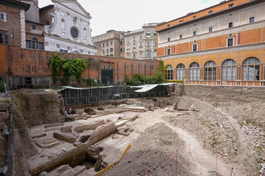 Lost for centuries, Emperor Nero’s theater is unearthed in Rome