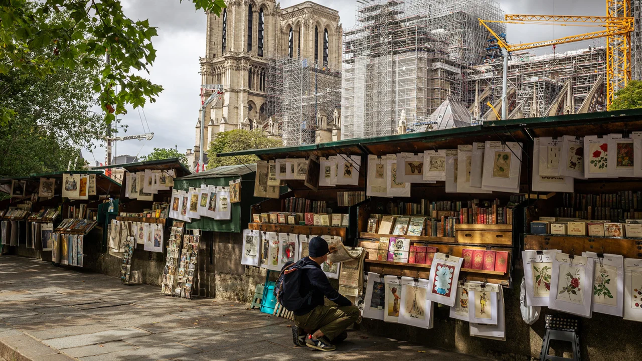 This Paris book market has been here for 450 years. Now it’s being moved for ‘security reasons’