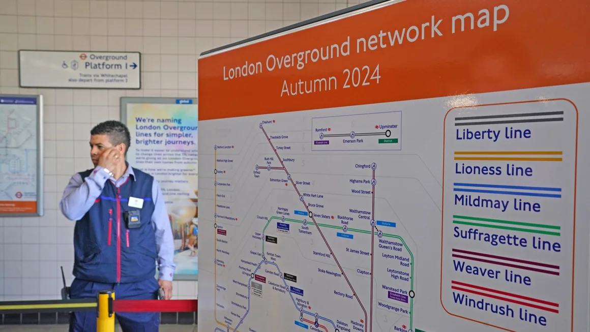 London Overground gets a rebrand, with six new line names revealed