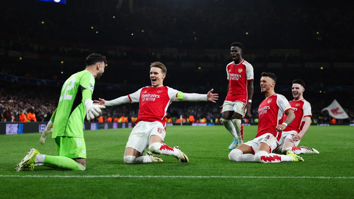 Arsenal edges past Porto on penalties to reach Champions League quarterfinals for first time in 14 years