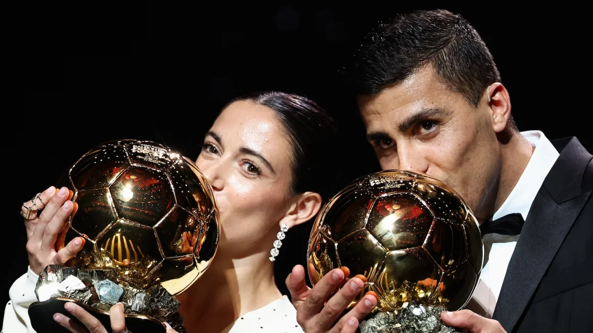 Rodri and Aitana Bonmatí win men’s and women’s Ballon d’Or awards